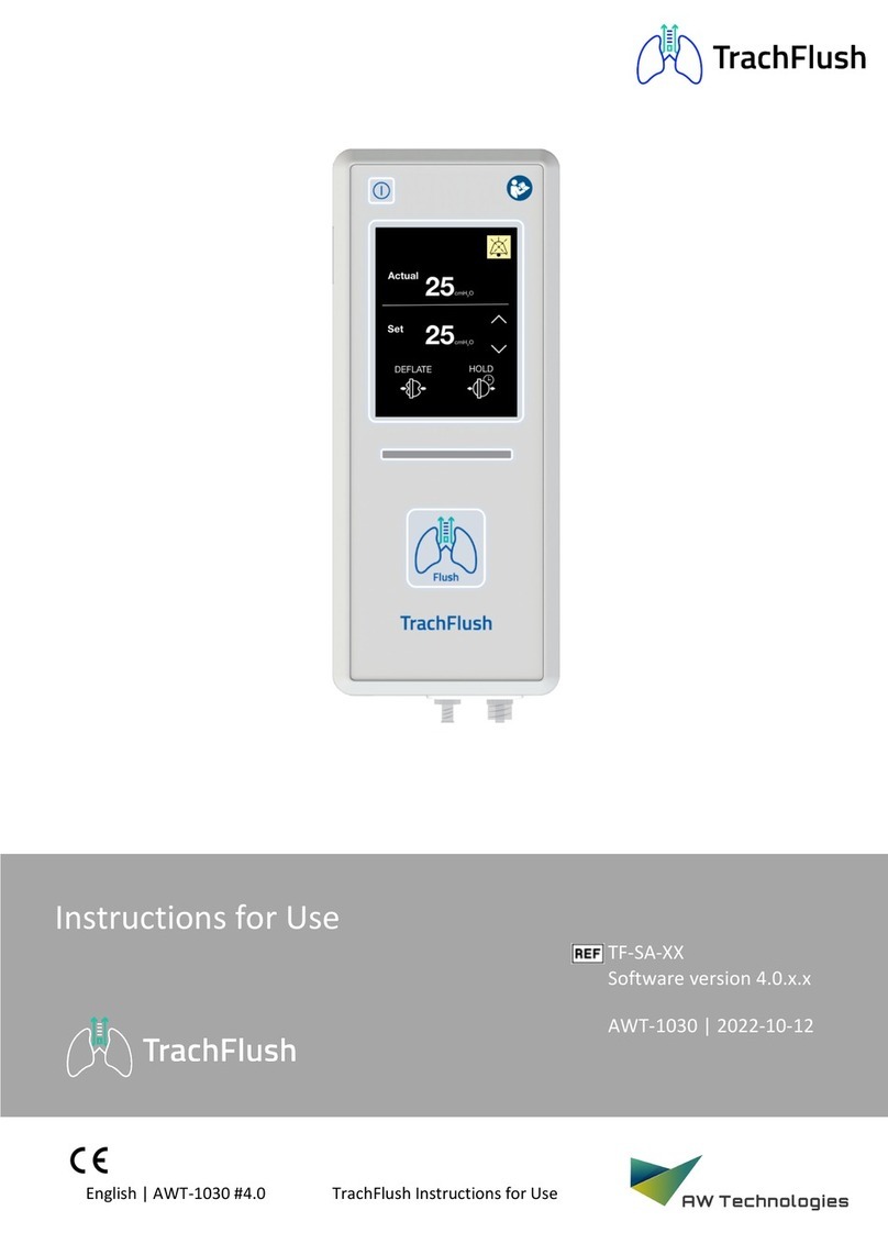 AW Technologies TrachFlush Instructions for use AW Technologies TrachFlush Instructions for use