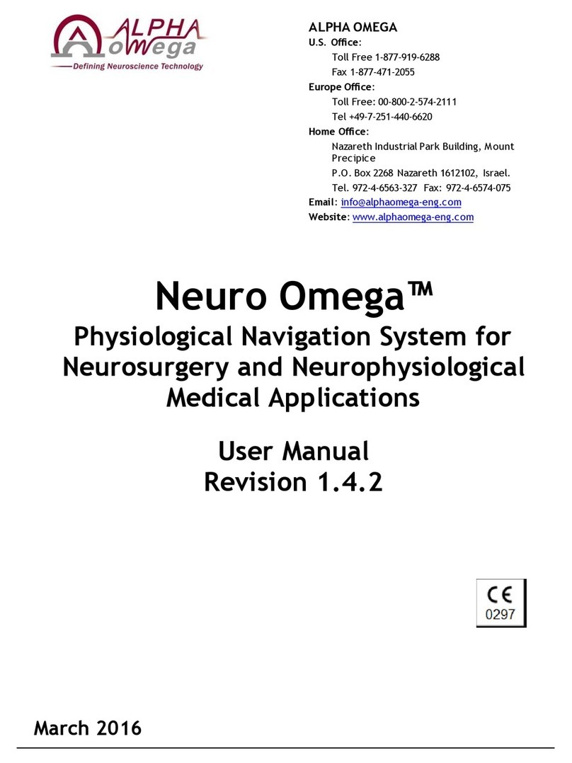 ALPHA OMEGA Neuro Omega user manual