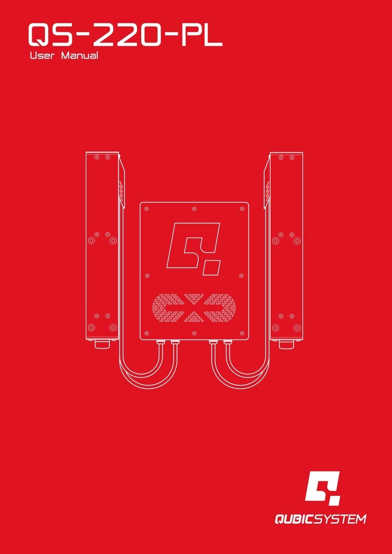 Qubic System QS-220-PL User manual