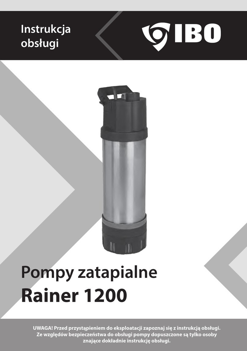 IBO Rainer 1200 User manual