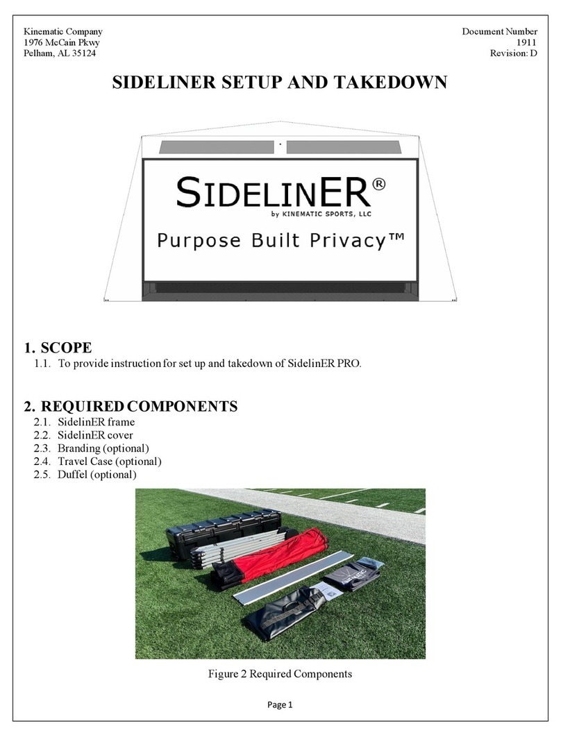 Kinematic SidelinER PRO SetUp and Take Down Instructions