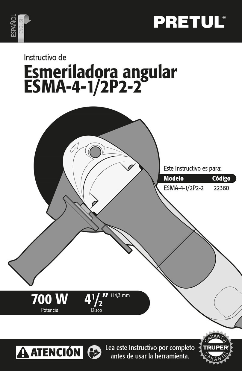 PRETUL ESMA-4-1/2P2-2 User manual