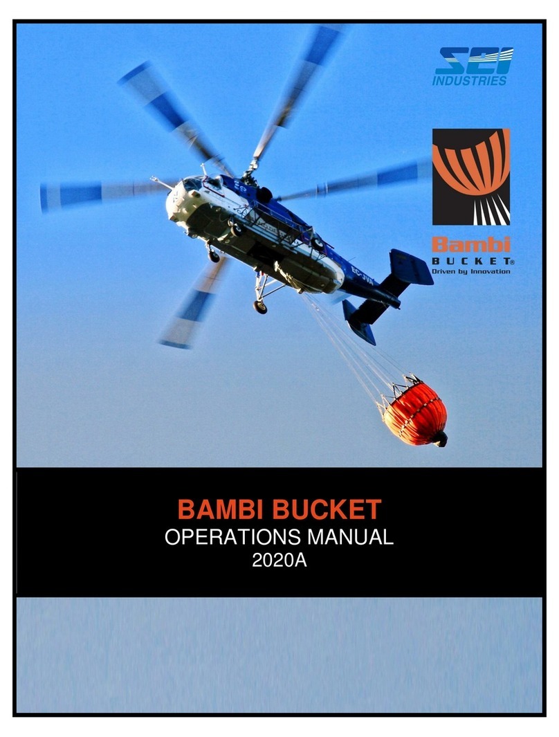SEI Industries BAMBI BUCKET 2020A Operation manual