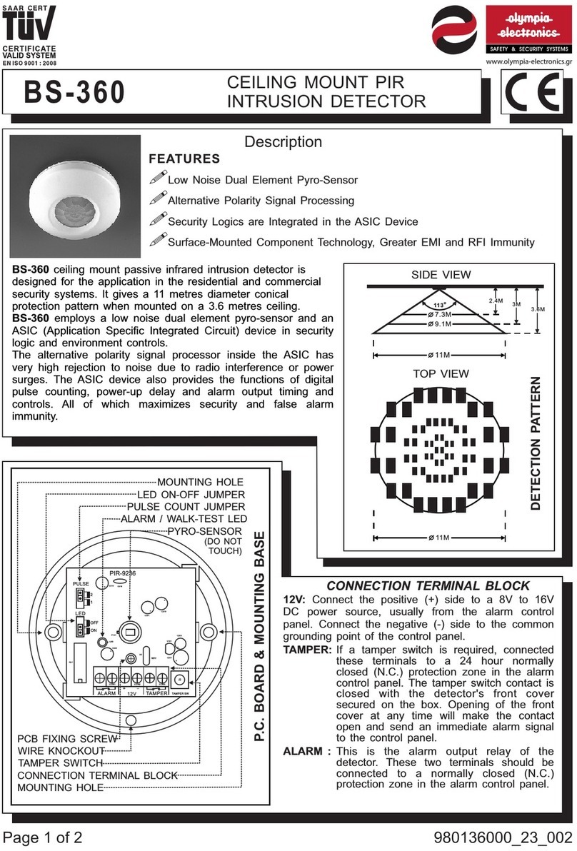 olympia electronics tuv BS-360 User manual