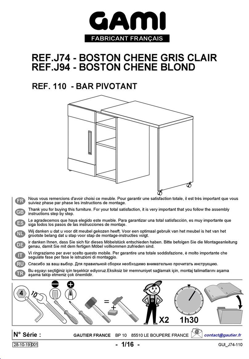 Gami BOSTON J74 User manual