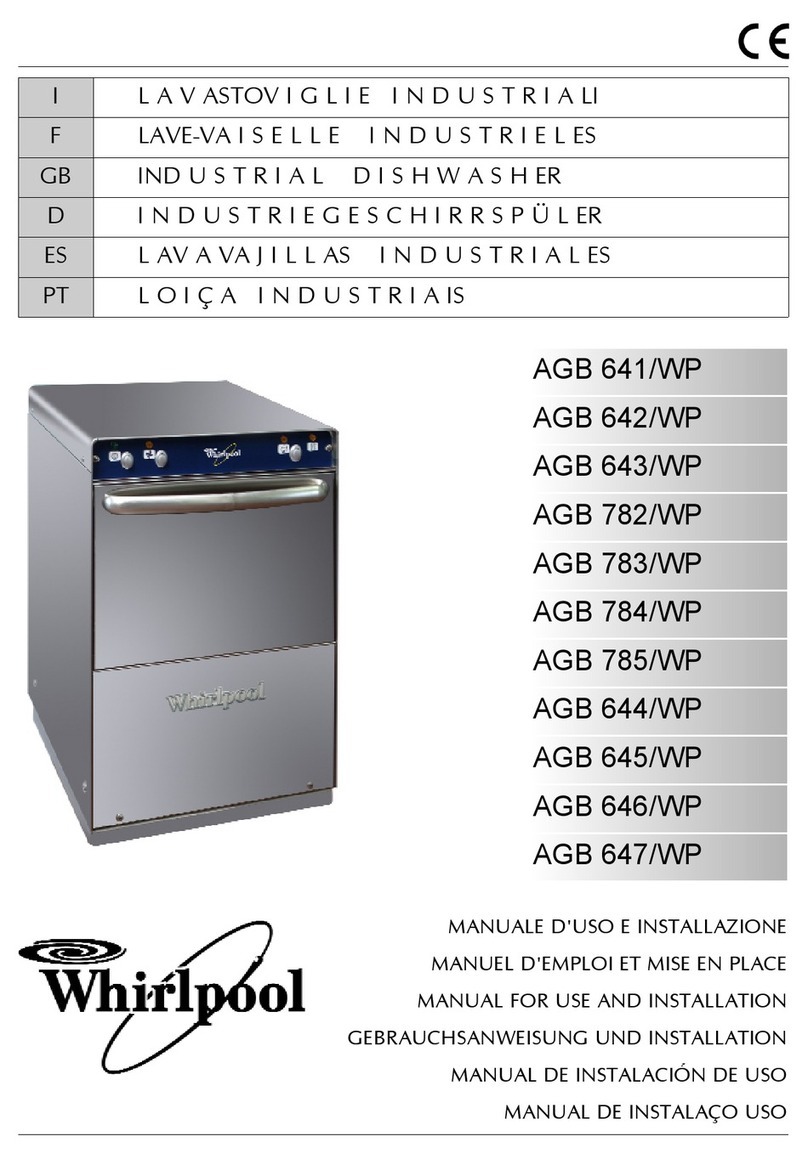 Whirlpool AGB 641/WP Manual for use and installation