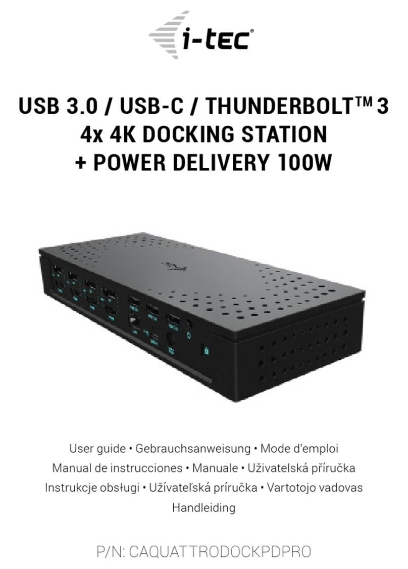 Itec CAQUATTRODOCKPDPRO User manual