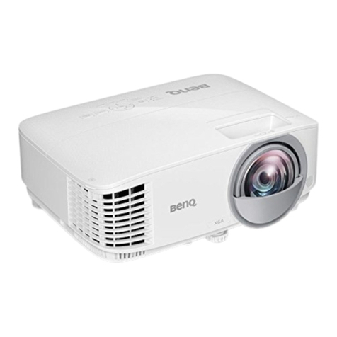 BenQ MX808PST+ user manual