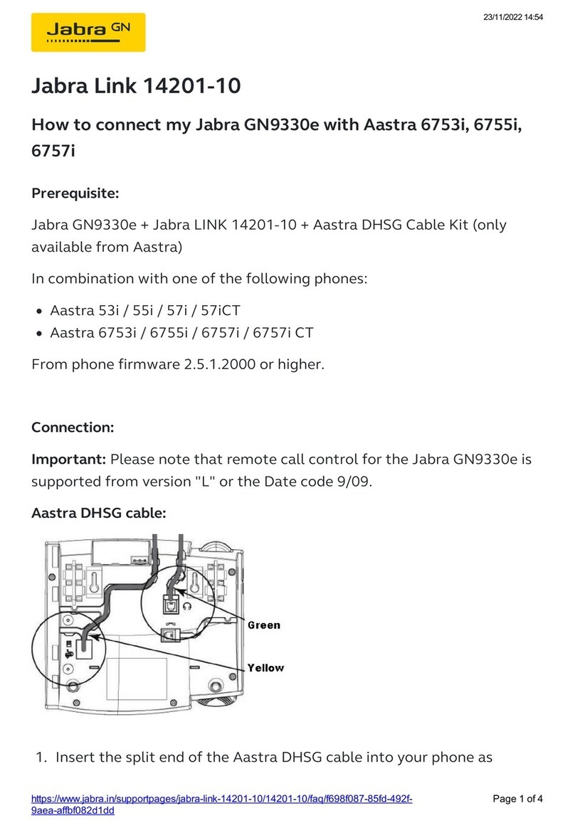 Jabra GN9330e - USB - Headset manual