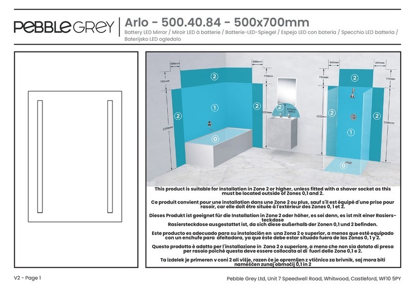 Pebble Grey Arlo 500.40.84 installation guide