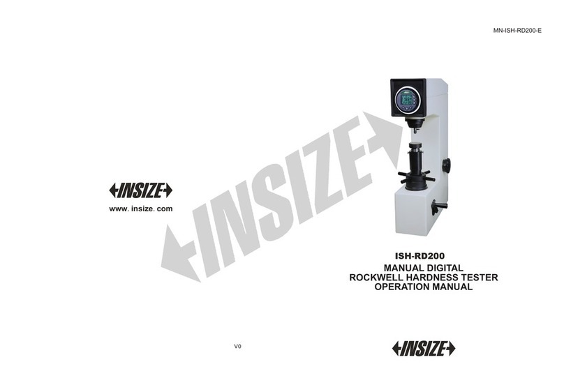 insize ISH-RD200 User manual
