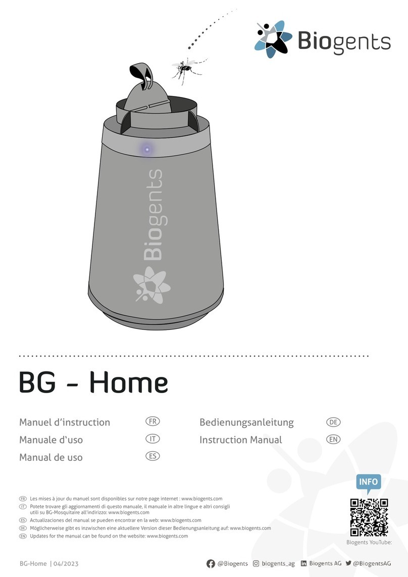 Biogents BG-Home instruction manual