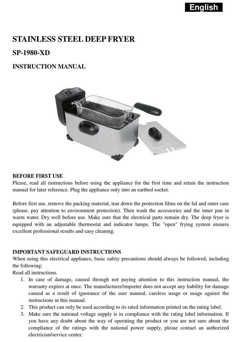 SAPIRHOME SP-1980-XD User manual
