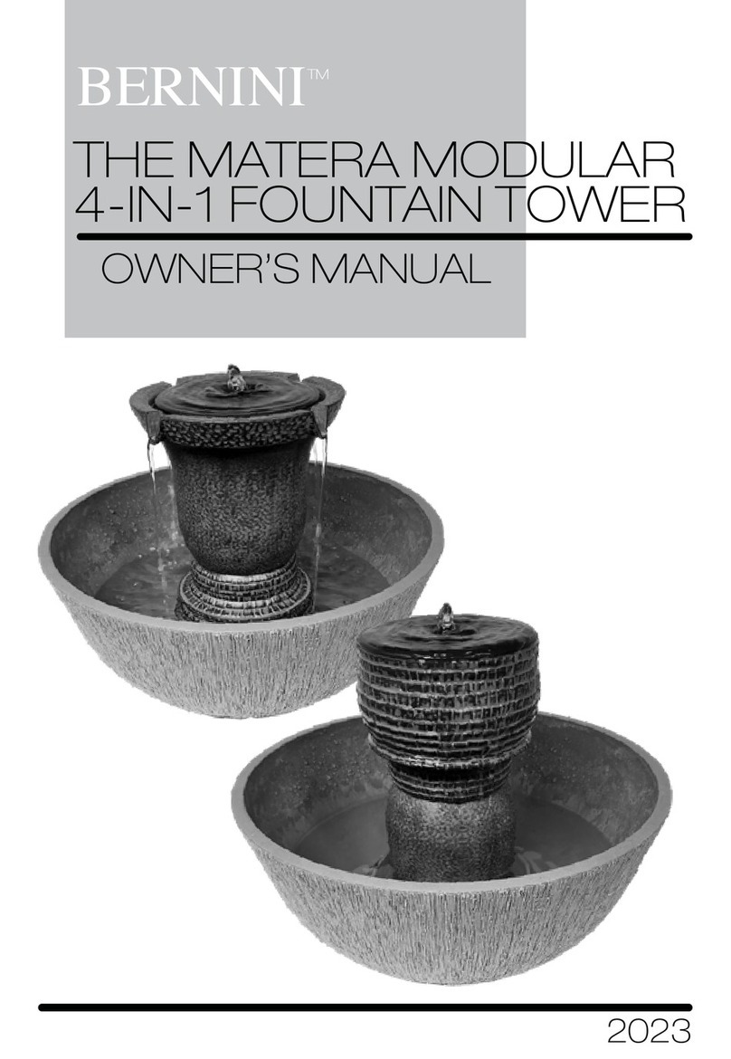 Bernini MATERA owner's manual
