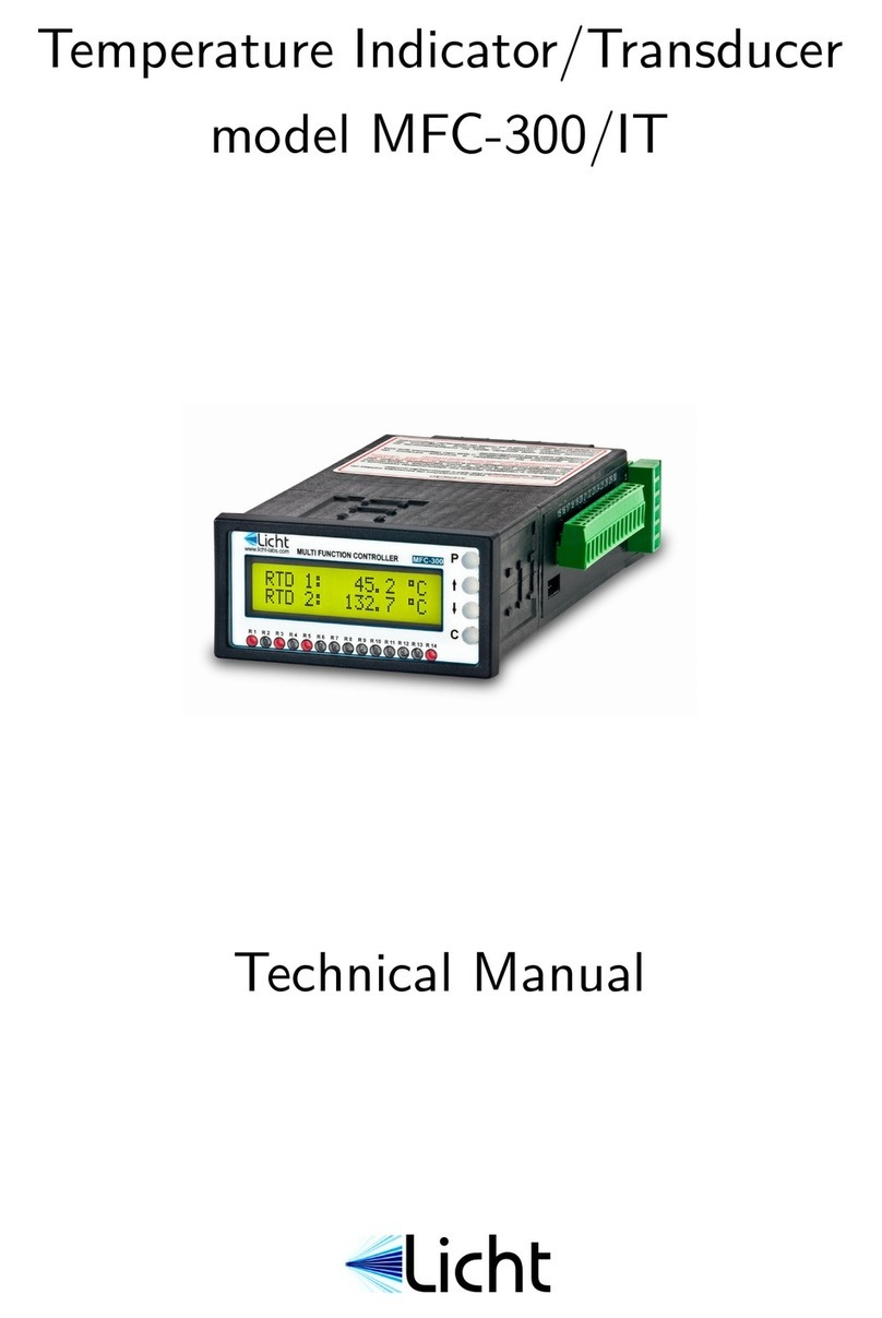 Licht MFC-300/IT Technical manual