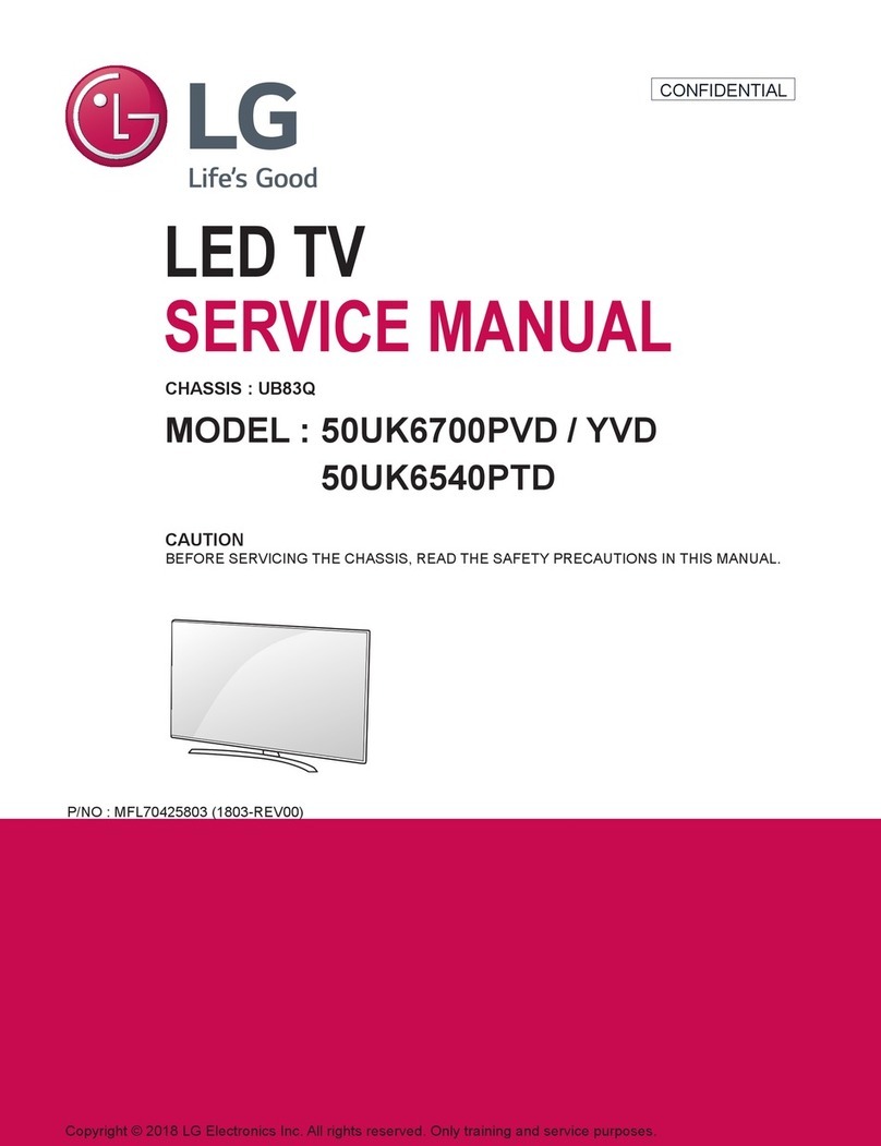 LG 50UK6700PVD User manual