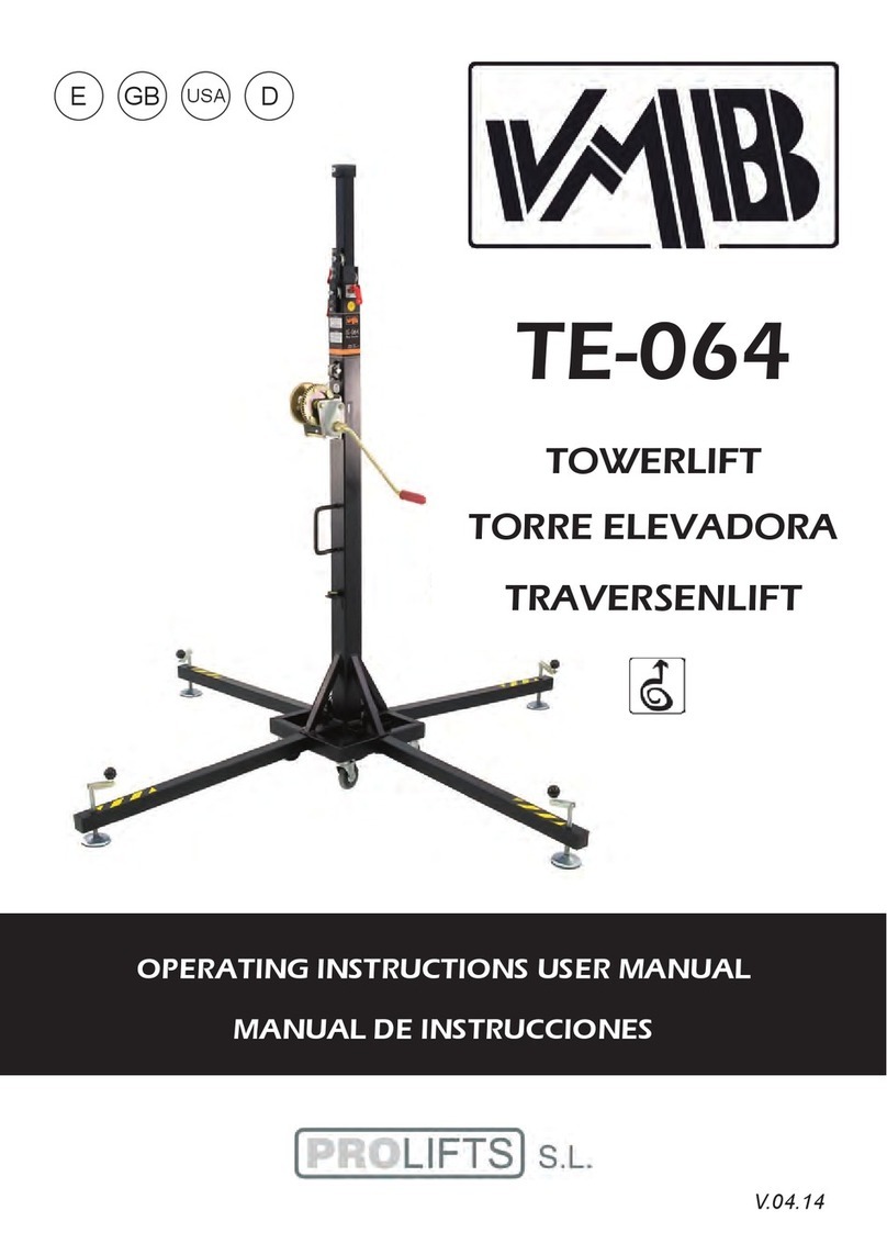 VMB TE-064 Operating instructions & user manual
