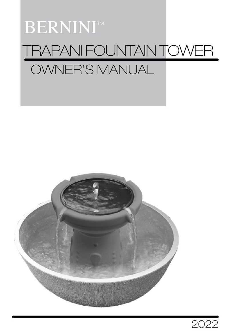 Bernini TRAPANI User manual Bernini TRAPANI User manual