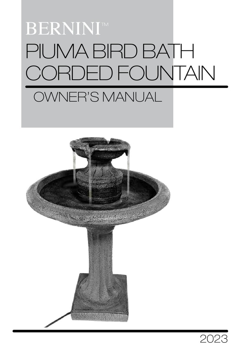 Bernini PIUMA owner's manual