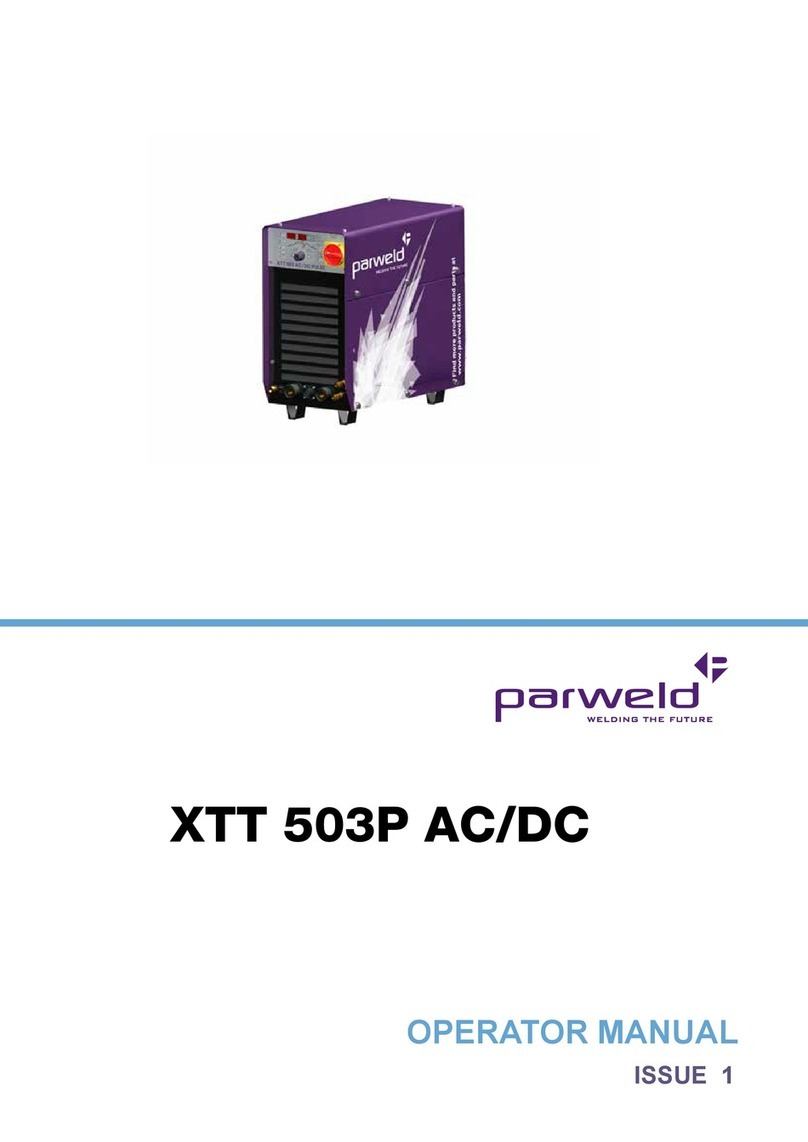 Parweld XTT 503P AC/DC Operator's manual