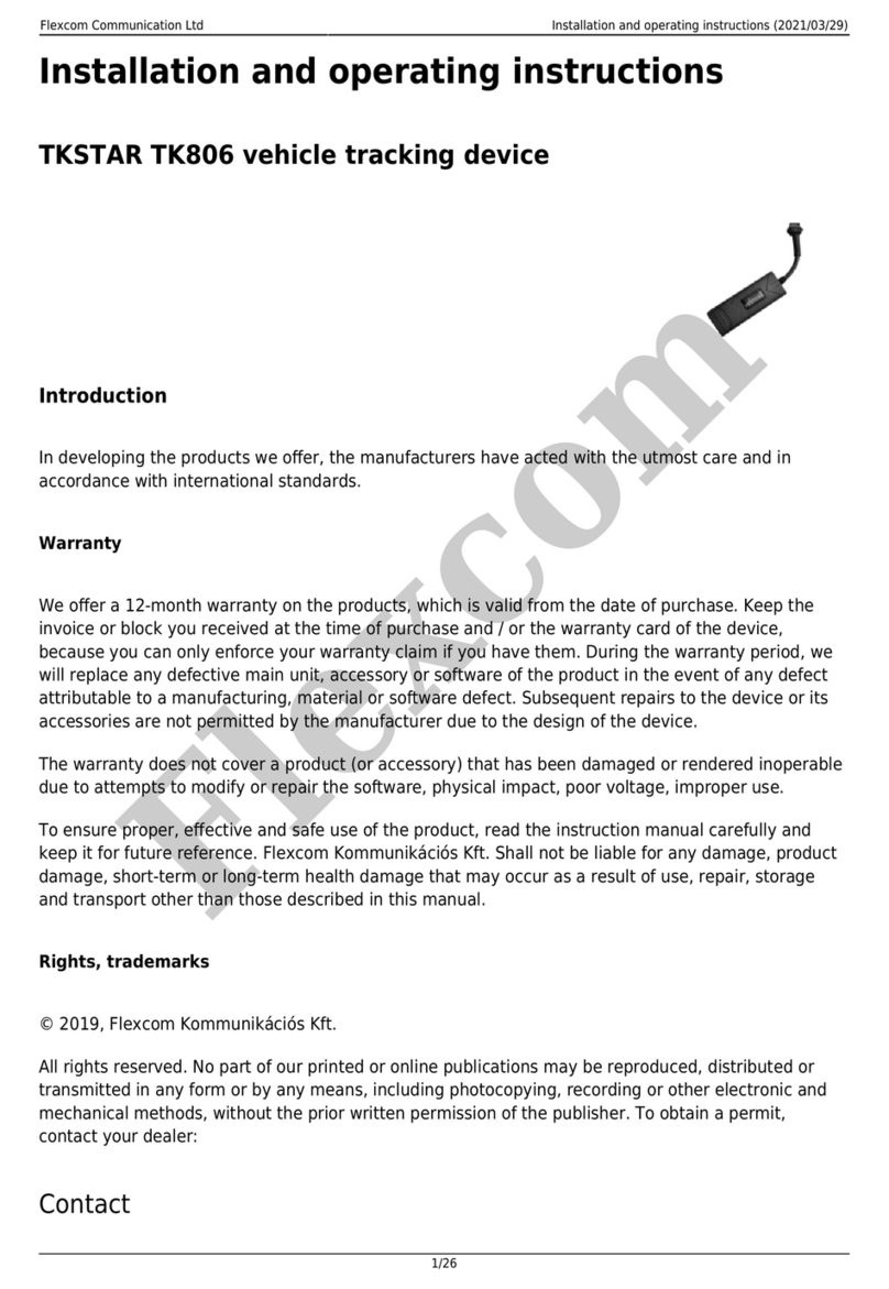 Flexcom TKSTAR TK806 User manual