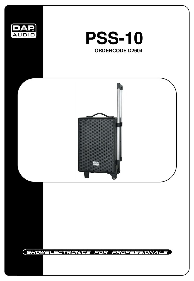 DAPAudio PSS-10 User manual