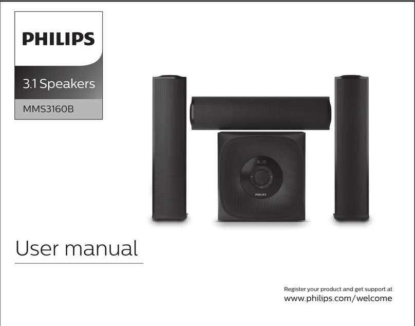 Philips MMS3160B User manual