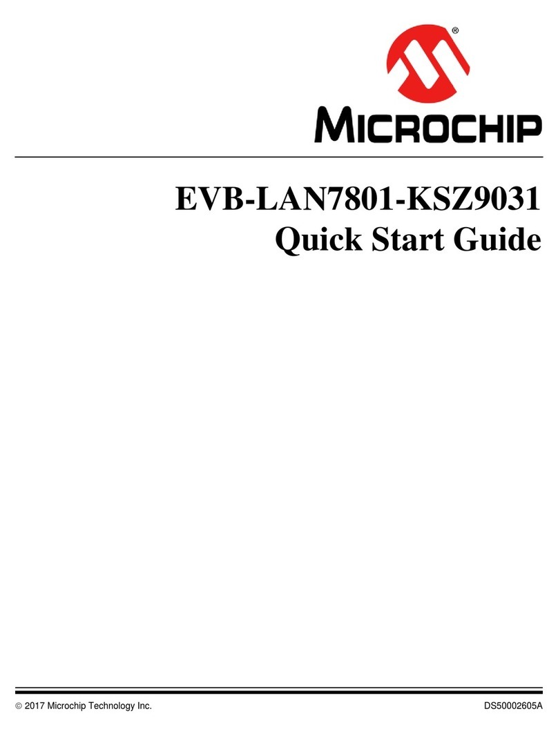 Microchip Technology EVB-LAN7801-KSZ9031 User manual