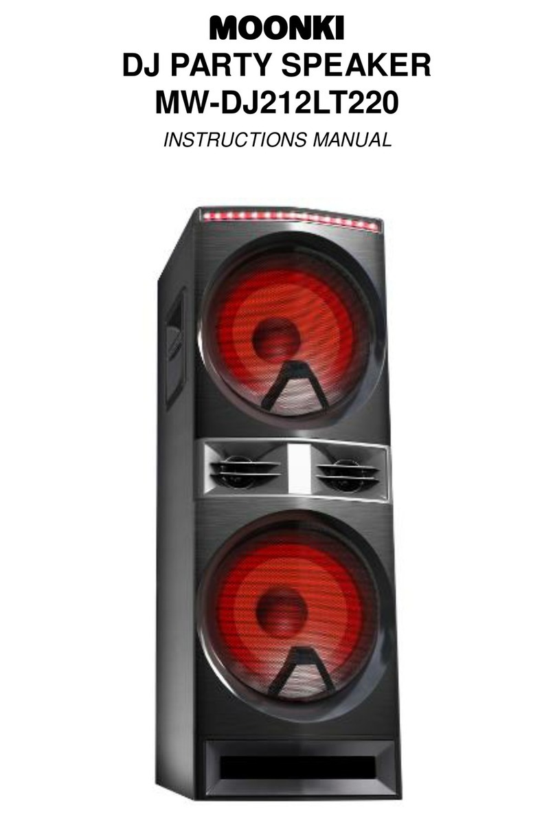 MOONKI MW-DJ212LT220 User manual
