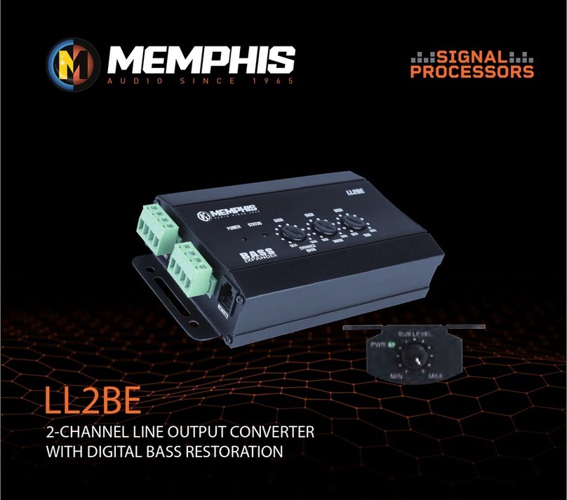 Memphis LL2BE quick start guide Memphis LL2BE quick start guide