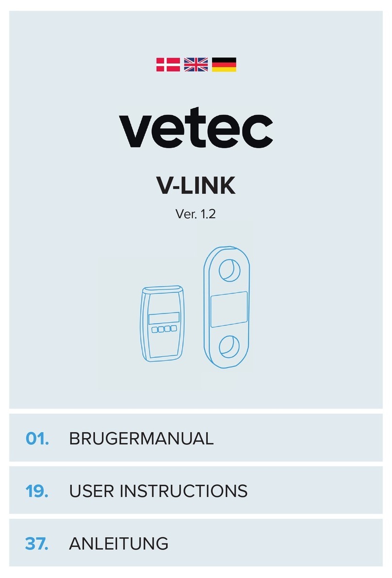 VETEC V-LINK WRDX01 User instructions
