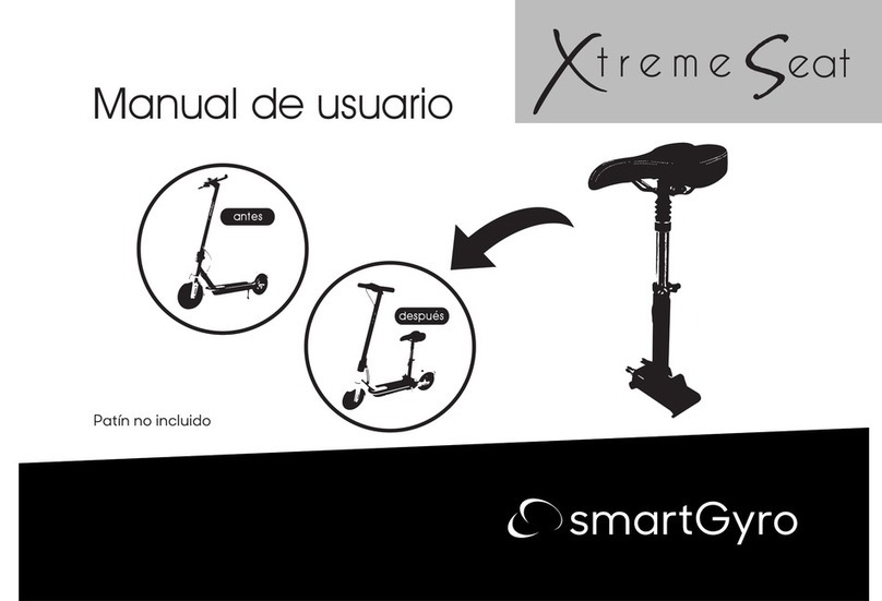 SmartGyro Xtreme Seat user manual