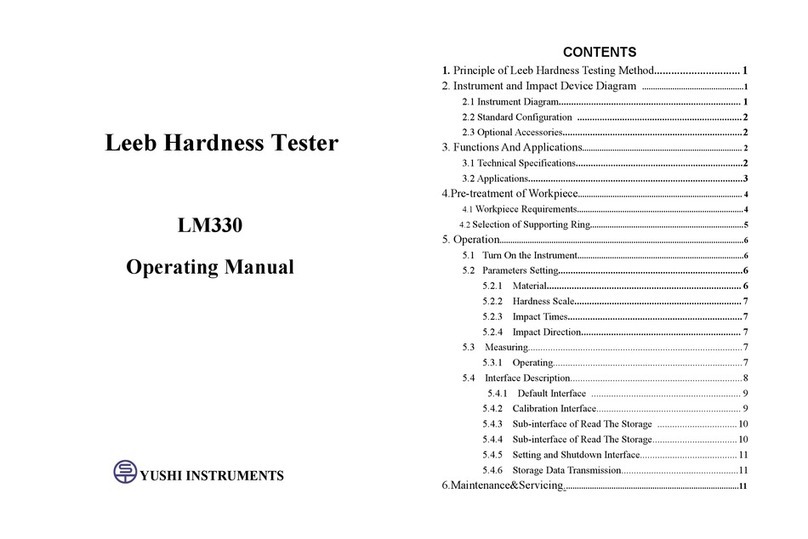 YUSHI LM330 operating manual
