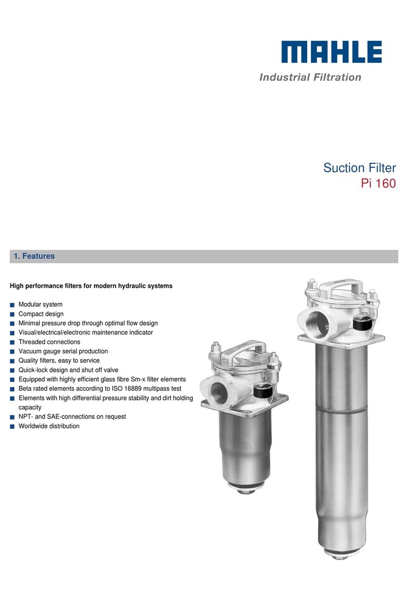 MAHLE Pi 1607 Series User manual