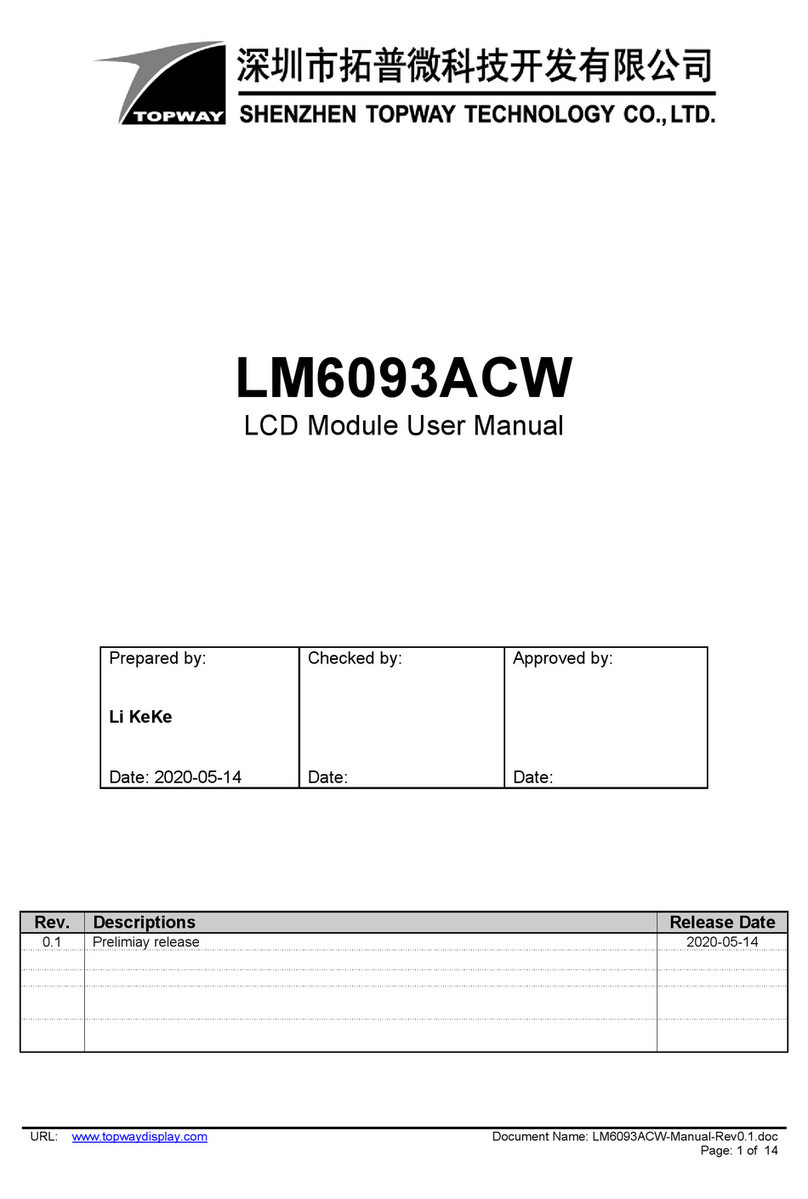Topway LM6093ACW user manual