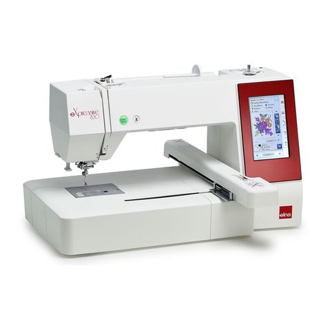 ELNA eXpressive 830 User manual ELNA eXpressive 830 User manual