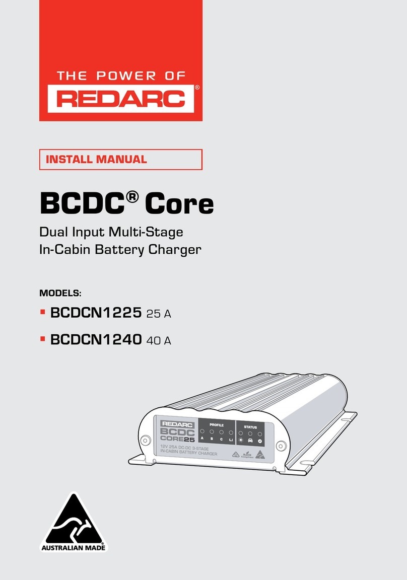 Redarc BCDCN1225 Manual