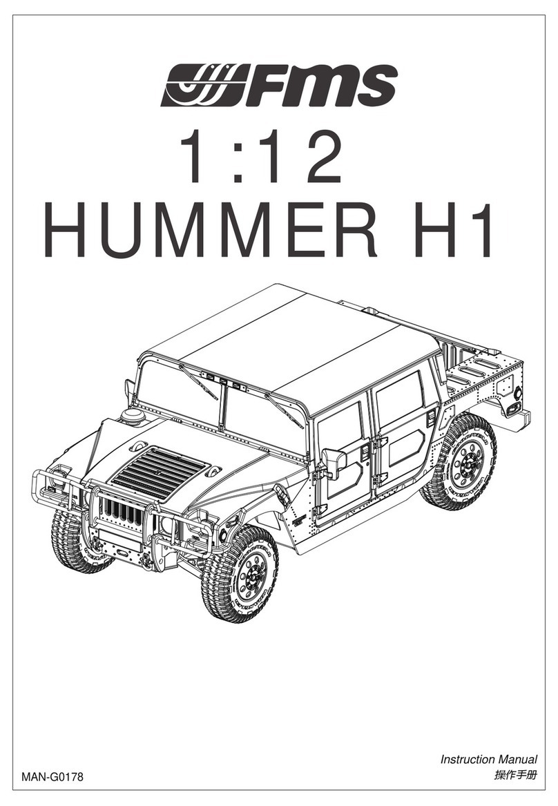 FMS HUMMER H1 instruction manual