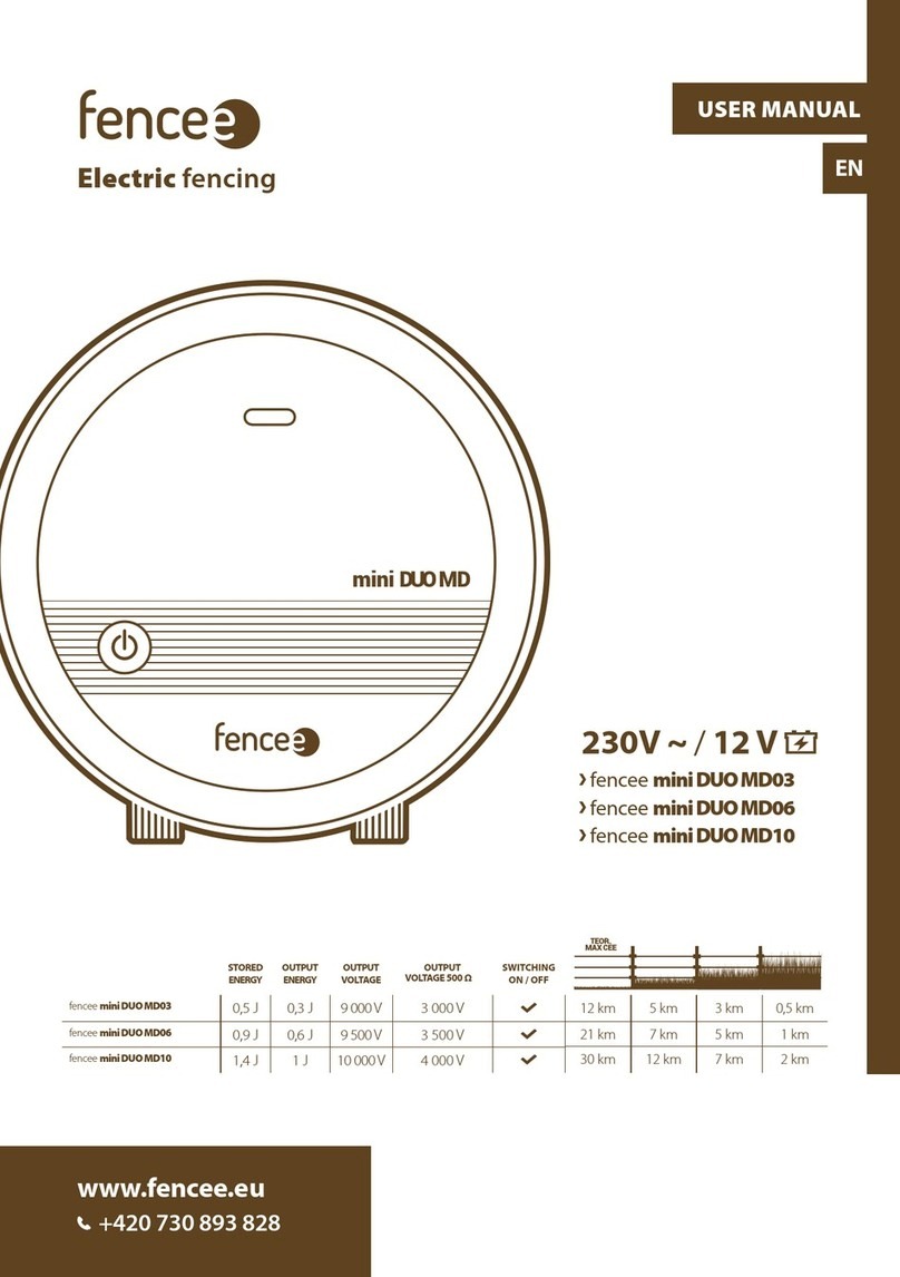 Fencee mini DUO MD03 User manual