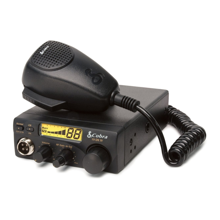 Cobra 19 DX IV user manual