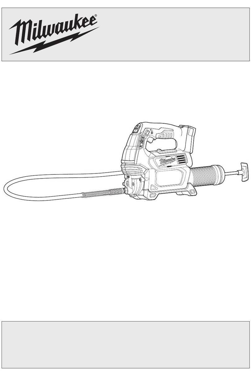 Milwaukee M18 GG User manual
