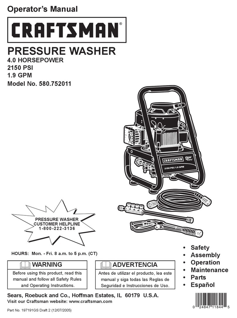Craftsman 580.752011 User manual