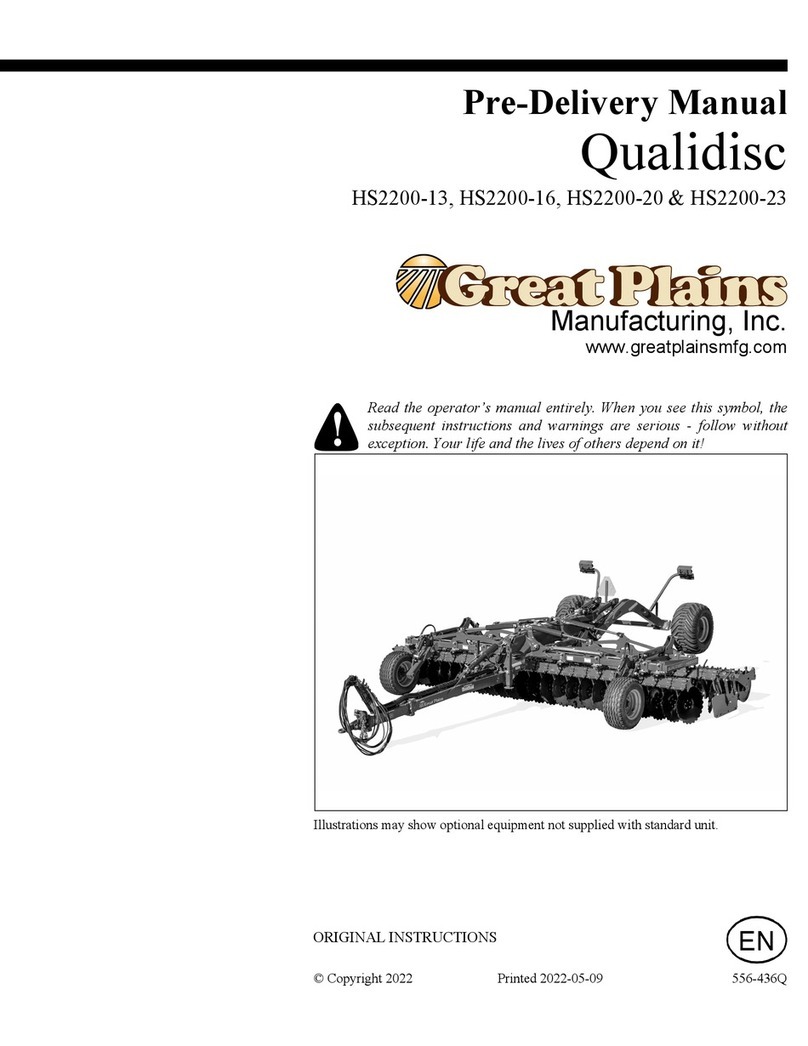 GREAT PLAINS Qualidisc HS2200-13 manual