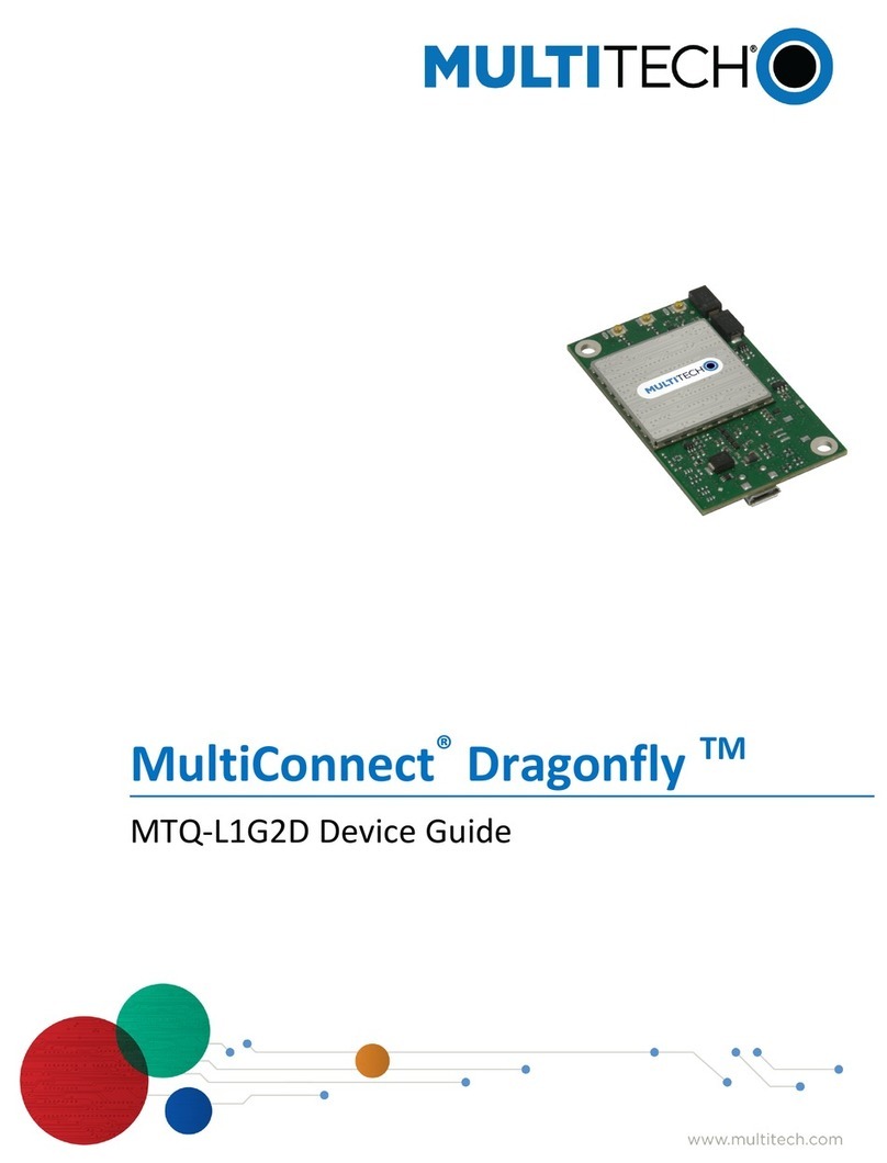 Multitech MultiConnect Dragonfly MTQ-L1G2D Device guide