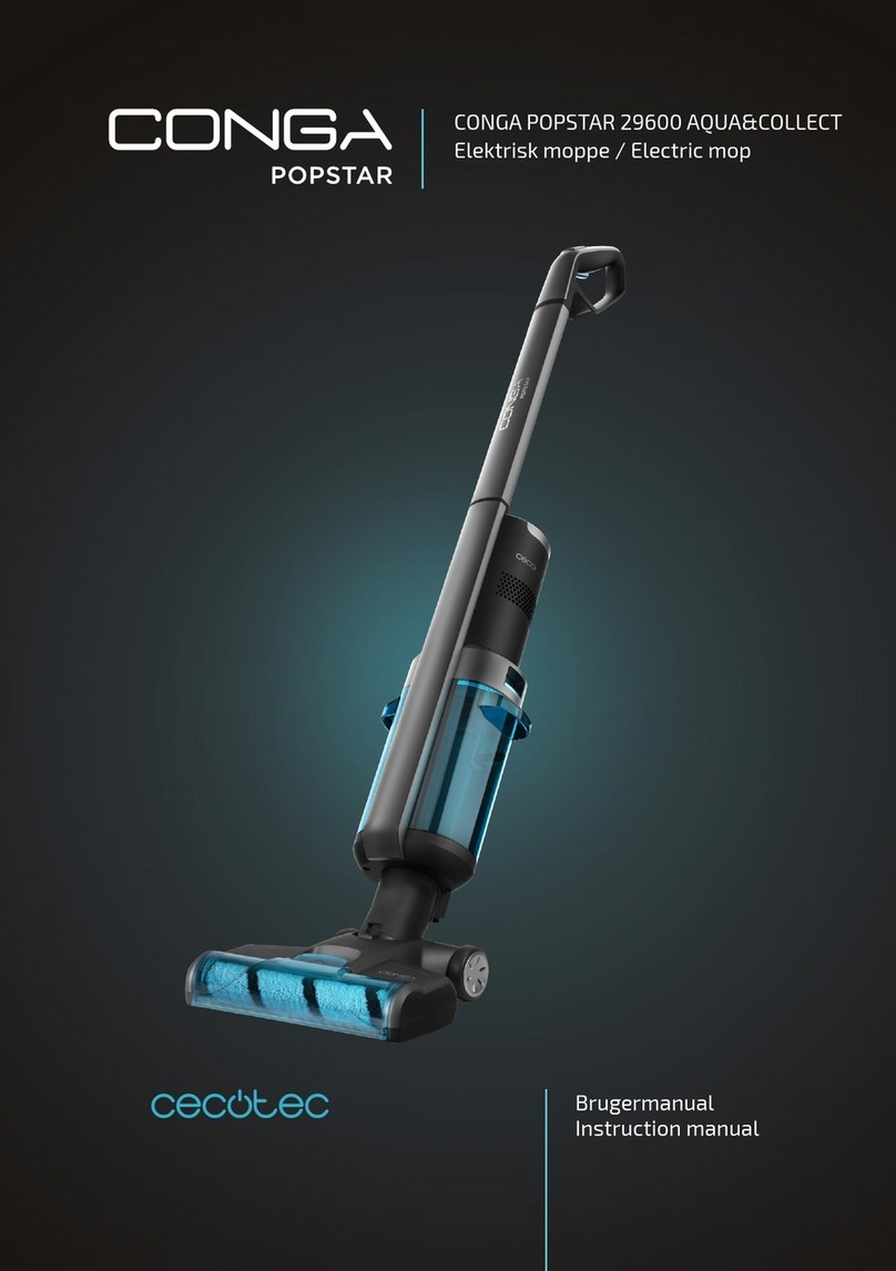 cecotec CONGA POPSTAR 29600 AQUA&COLLECT instruction manual