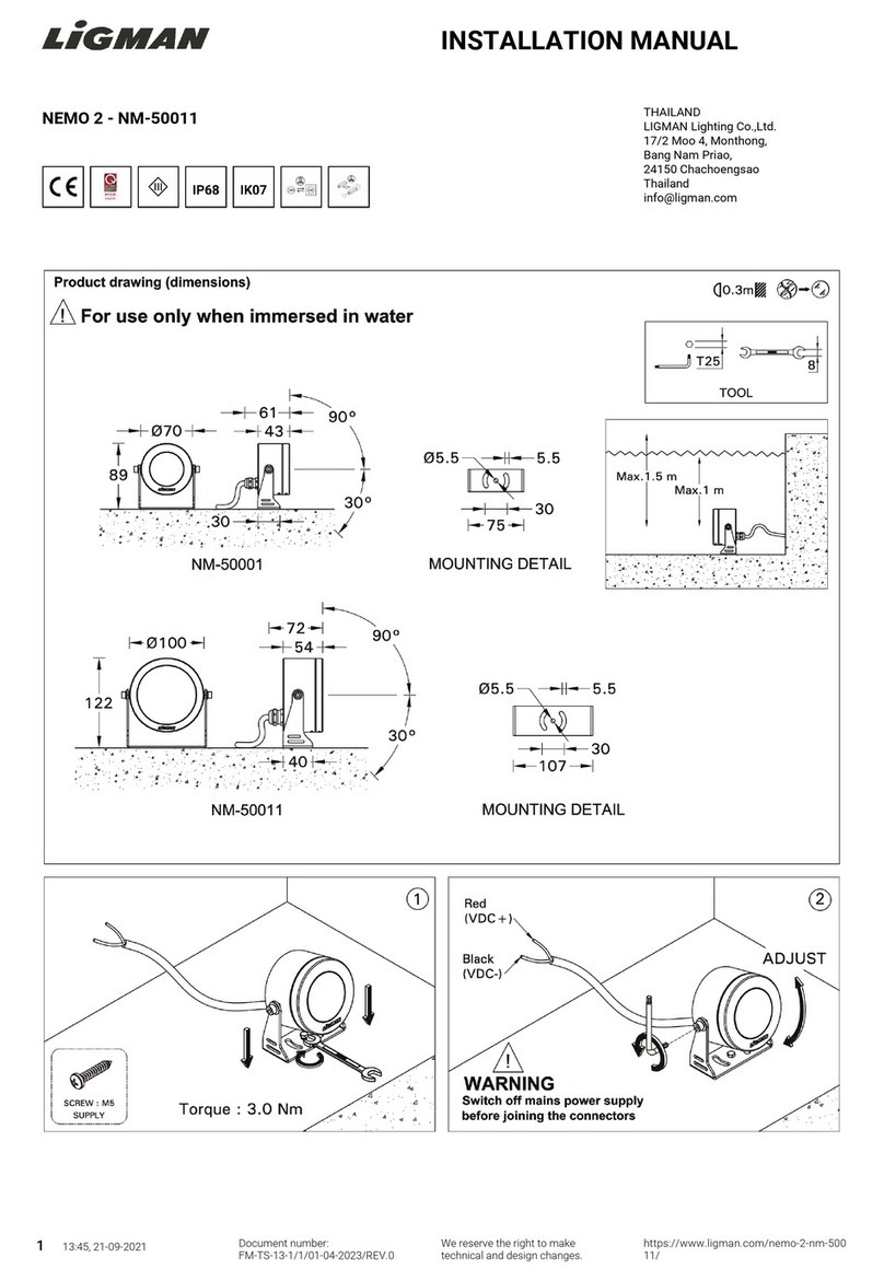 LIGMAN NEMO 2 installation manual