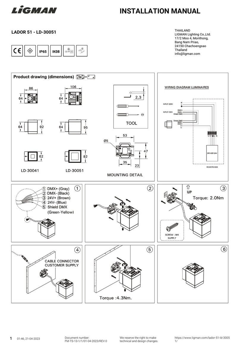 LIGMAN LADOR 51 User manual