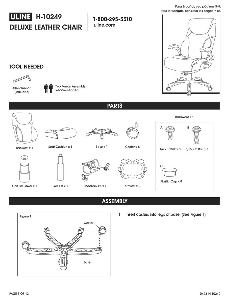 U-Line Deluxe H-10249 manual