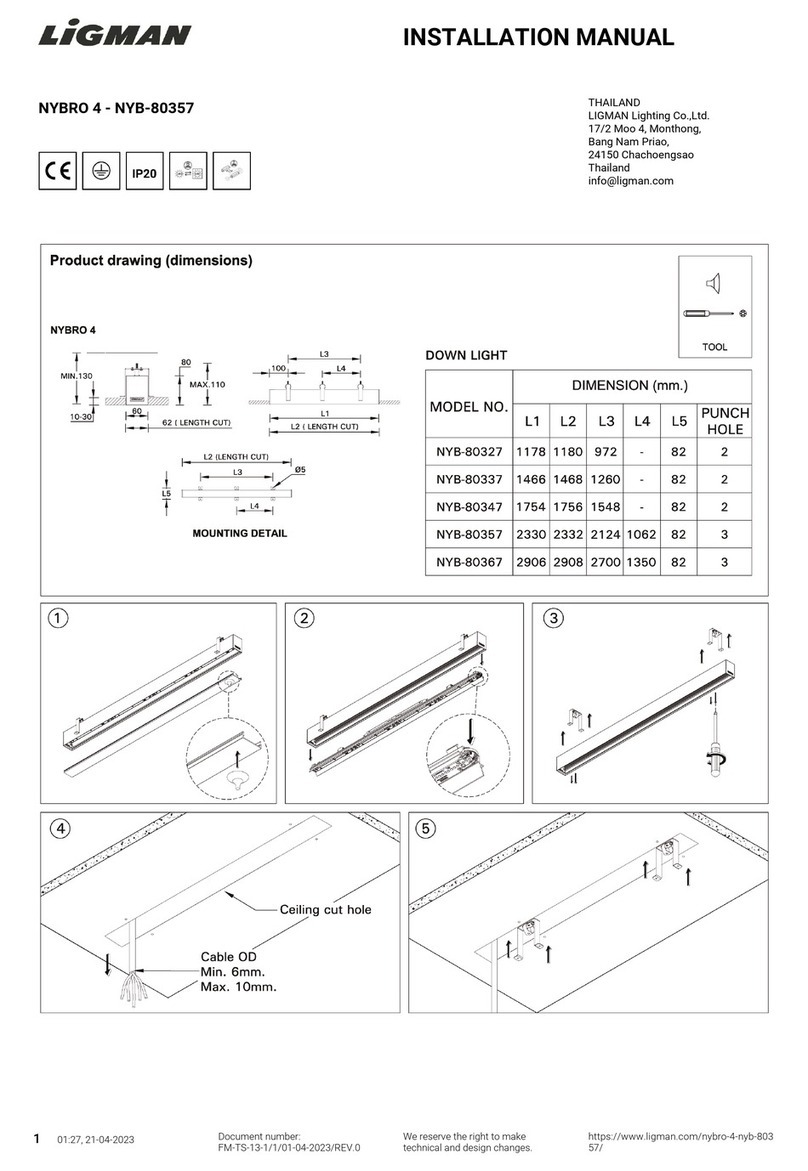 LIGMAN NYB-80357 User manual