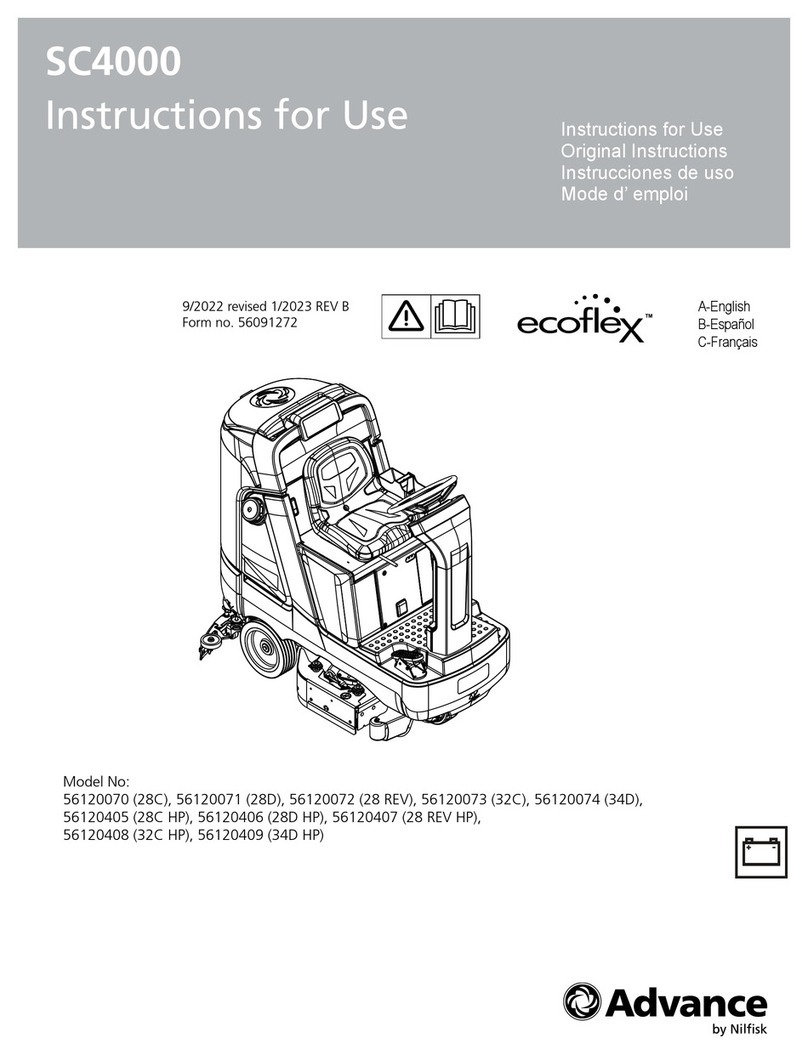 Nilfisk-Advance SC4000 User manual